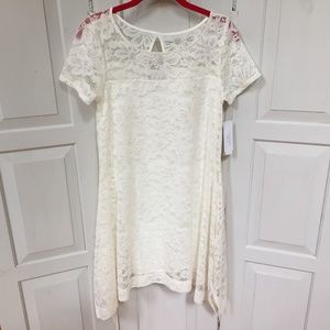 Signature by Robbie Bee Ivory Lace Dress